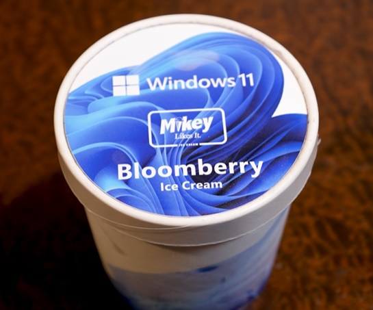 Crème glacée Windows 11