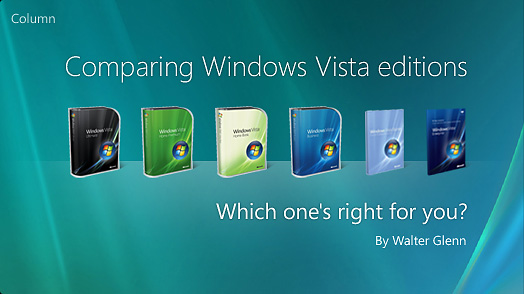 Les éditions de Windows Vista